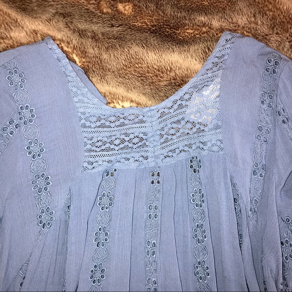 NWT Altar’d State A Beautiful Soul eyelet Top - Picture 2 of 7